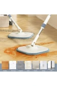Temiz Kirli Su Ayırabilen 2 Yedek Bezli Mop Seti(TEMİZLİK BEZİ HEDİYELİ) thumbnail 5