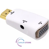 Hdmi To Vga Çevirici Dönüştürücü Adaptör thumbnail 1
