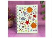 DEFTER STİCKER,LAPTOP STİCKER  UZAYLI DESENLİ PVC 70X50X0,5CM thumbnail 2