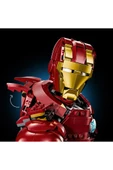 LEGO ® ǀ Marvel Iron Man MK4 Büstü 76327 - 18+ Minifigür İçeren Model Yapım Seti (436 Parça) - 10