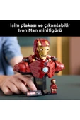 LEGO ® ǀ Marvel Iron Man MK4 Büstü 76327 - 18+ Minifigür İçeren Model Yapım Seti (436 Parça) - 6