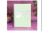 DEFTER STİCKER,LAPTOP STİCKER  AYNALI  KELEBEK ŞEKİLLİ 20X13X0,6CM - 2