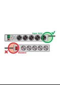 Brennenstuhl Super Solid Surge Protection 13.500 mAh Anahtarlı 8'li 2.5 m Akım Korumalı Priz - 2