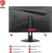 MSI G274F 27" 1 ms Full HD IPS 180 Hz Oyuncu Monitörü Outlet - 6