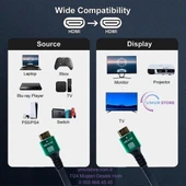 10K 8k HDMI Kablo Fiber Premium Tv Gaming Playstation Xbox Uydu V2.1 - 3
