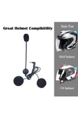 JACK Girişli 3.5mm İntercom Kulaklığı Bt31 ,BT35 Uyumlu Motorsiklet Kask Yedek Mikrofon - 3