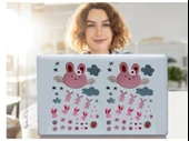 DEFTER STİCKER,LAPTOP STİCKER TAVŞAN DESENLİ PVC 70X50X0,5CM thumbnail 1