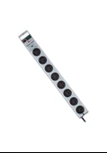 Brennenstuhl Super Solid Surge Protection 13.500 mAh Anahtarlı 8'li 2.5 m Akım Korumalı Priz - 11