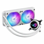 Asus ROG Strix LC III 240 ARGB White Edition 240mm AM5/1851P Beyaz İşlemci Sıvı Soğutucu thumbnail 3