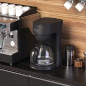 Bluer Gilano 1.25L Filtre Kahve Makinesi | 750W Güç, Sıcak Tutma & Damlatma Önleme, Cam Demlik, Otomatik Kapanma - 1