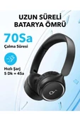 Anker SoundCore H30i Siyah Kulak Üstü Bluetooth Kulaklık Teşhir thumbnail 2
