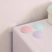 Kapı Kolu Stoperi 4lü Ped Seti Duvar Koruyucu Silikon Kapı Kolu Tamponu Darbe Önleyici thumbnail 3