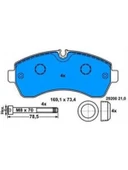 Ön Balata Crafter Çift Teker Balon Teker 2.5 Tdi 04/06 5.000KG Sprinter 3 5 06.06 0986TB2946 18051 - 1