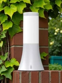 32 Cm, Plastik Gövde E27 Duylu Set Üstü Bahçe Armatürü, Elektrikle Çalışır Kaliteli Bahçe Apliği thumbnail 3