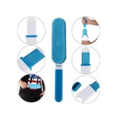 Tüy Toz Temizleyici Fırça Seti 2Li Mavi  Kutulu thumbnail 3