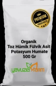 Organik Gübre Toz Hümik Fülvik Asit Potasyum Humat Gübre 500 gr - 1