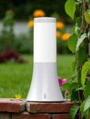 32 Cm, Plastik Gövde E27 Duylu Set Üstü Bahçe Armatürü, Elektrikle Çalışır Kaliteli Bahçe Apliği thumbnail 2