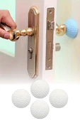 Kapı Kolu Stoperi 4lü Ped Seti Duvar Koruyucu Silikon Kapı Kolu Tamponu Darbe Önleyici thumbnail 1