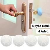 Kapı Kolu Stoperi 4lü Ped Seti Duvar Koruyucu Silikon Kapı Kolu Tamponu Darbe Önleyici thumbnail 5