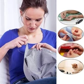 Çanta İğne Seti 30 Parça Renkli İğneler Pratik Dikiş Seti Taşınabilir Kutulu Kapsamlı Onarım ve Tadilat İçin Uygun Dikiş İğnesi Seti Ev ve Seyahat Kullanımına Uygun Kompakt Dikiş Yardımcısı - 6