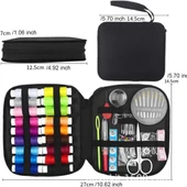 Çanta İğne Seti 30 Parça Renkli İğneler Pratik Dikiş Seti Taşınabilir Kutulu Kapsamlı Onarım ve Tadilat İçin Uygun Dikiş İğnesi Seti Ev ve Seyahat Kullanımına Uygun Kompakt Dikiş Yardımcısı - 5