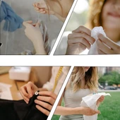 Mini Dikiş Seti Pratik Taşınabilir Plastik Kutu İçinde Acil Onarım ve Dikiş Malzemeleri thumbnail 7