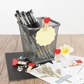 Kalpli Mandal Renkli ve Sevimli Tasarımıyla Çok Amaçlı Plastik Askı Mandalı Dekoratif Fotoğraf Mandalı Ev ve Ofis İçin Pratik Kullanımlı Dayanıklı Klips Mandal Seti - 5