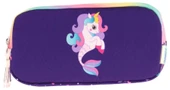 Kaukko Kids Üç Bölmeli Mor Çok Renkli, Denizkızı ve Unicorn, Kız Çocuk Okul Kalemliği - L8228 thumbnail 2