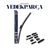 Nıken 18'' 450Mm Unıversal Tüm Modellere Uygun 9 Aparatlı Banana Tip Silecek - 1