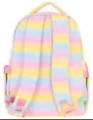 Kaukko Kids Simli Kalp ve Çiçek Detaylı Kız Çocuk Dört Bölmeli Okul Çantası - L5213 thumbnail 3