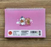60 Sayfa 2000+ Adet Sticker Çıkartma Etiket Seti Kitabı - Pembe - 2