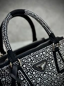 PRADA - Prada Galleria micro-Bag with decorations - 3