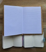 Capybara Kapibara Figürlü 80 Yaprak Çizgili Defter ve 2 Adet Capybara Kapibara Figürlü Not Defteri - 3