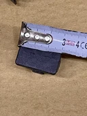 10 adet Sehpa tabure sandalye masa şezlong pabucu 30x20 mm Masa Ayakları Siyah - 2