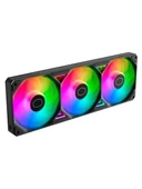 COOLERMASTER CM MasterFan SickleFlow Edge 360mm PWM ARGB Ledli 3x120mm Kasa Fan Kiti thumbnail 1