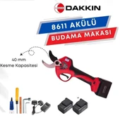 Dakkın 8611 Akülü Budama Makası 40mm Uzatma Aparatlı - 2