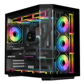 Eternal Pro X Aqua Siyah Oyuncu Kasası + 750W Güç Kaynağı (X EP75) - 2