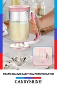 Ölçekli Hamur Porsiyonlayıcı Dağıtıcı Pancake Krep Muffin Krema Puding Kolay Akıtma Yardımcısı thumbnail 1