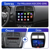Mitsubishi Asx 2007-2012 Multimedya 4 GB RAM 64 GB Hafıza 8 Çekirdek Navigatör Premium Series thumbnail 9