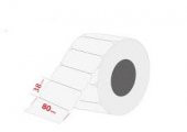 80X38 YATAY RAF ETİKETİ ORTADAN KENARDAN CELTEKLİ 350 SARIM - 4