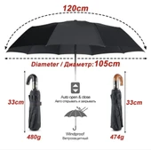 Marlux Tam Otamatik Erkek Şemsiye 10 Telli thumbnail 5