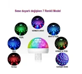 Usb Girişli Sese Duyarlı Disko Topu thumbnail 1