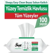 sleepy yüzey temizlik havlusu 100 lü 2 adet - 1