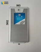 Bosch: DWK098G51 | 165x302 mm | Aspiratör & Davlumbaz Tel Yağ Filtresi | Model: 11004960 | 16,5x30,2 cm - 1