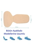 1 Çift Ten Ortopedik Tabanlık Yüksek Topuklu Ayakkabı Topuk Vurma Önleyici Koruyucu Yastığı Ped - 1