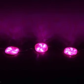 PowerMaster PM-14701 12 Volt 3 Watt Pembe Yanıp Sönen Çakar 6565-2835 Modül Led 65x65x12mm - 3