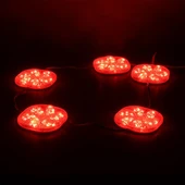 PowerMaster PM-14705 12 Volt 3 Watt Kırmızı Sabit 6565-2835 Modül Led 65x65x12mm - 2