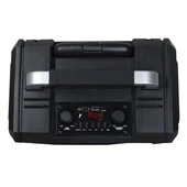 Shile SL-2017 50 Watt Taşınabilir Seyyar Aktif Amfi Hoparlör Kablosuz EL + Yaka Mikrofonlu USB+SD+BT Kumandalı thumbnail 4