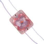 Powermaster PM-14724 12 Volt 2 Watt Pembe Sabit 4333-3030 Modül Led 43x33x28mm - 1