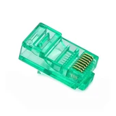 Powermaster PM-22703 RJ45 CAT6 8P/8C Yeşil Soket (100'lü Paket) - 1